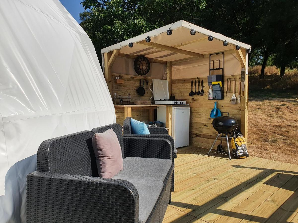 Moulin Du Pommier Glamping & Camping Saulgond Exterior photo
